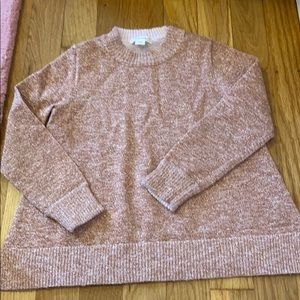 Crewcuts rose gold sweater size 4-5